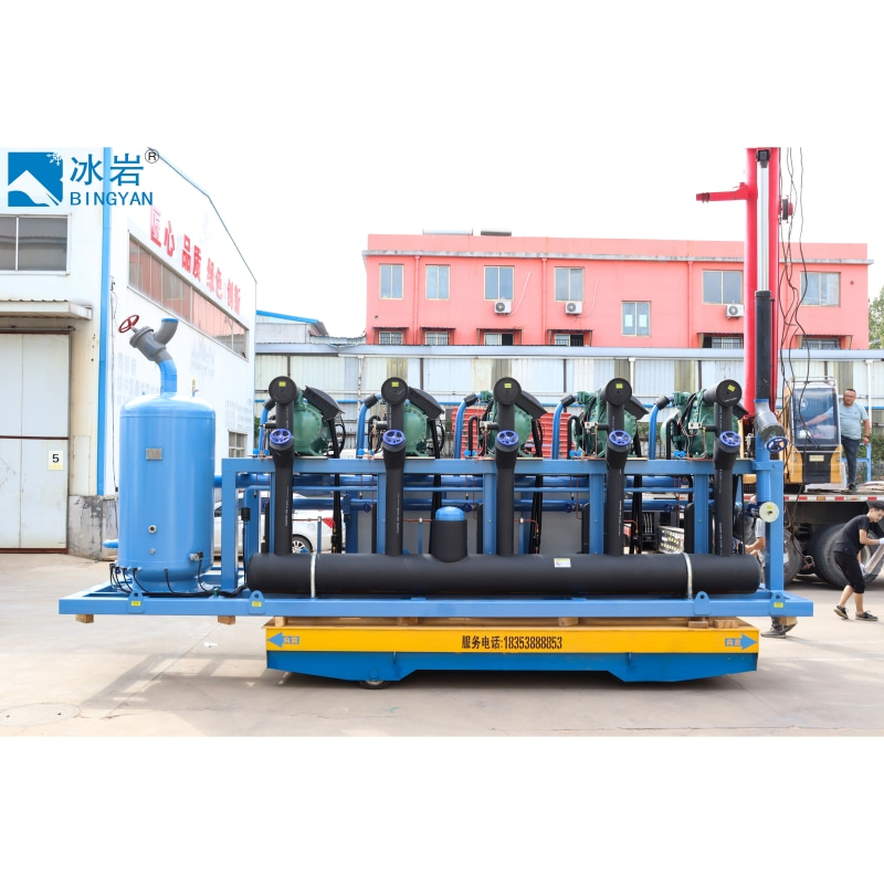 Screw Compressor Refrigeration System with Overseas Repair Support