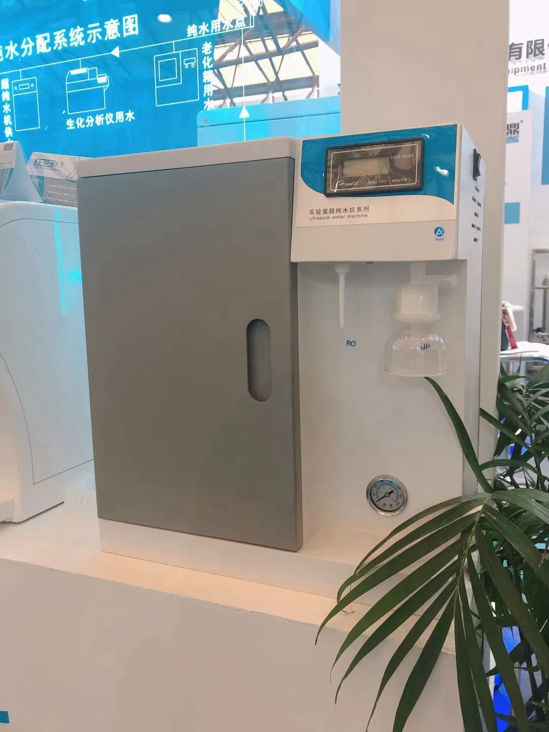 10L/H 18.25mΩ Resistivity Laboratory Reverse Osmosis Water Purification Systems