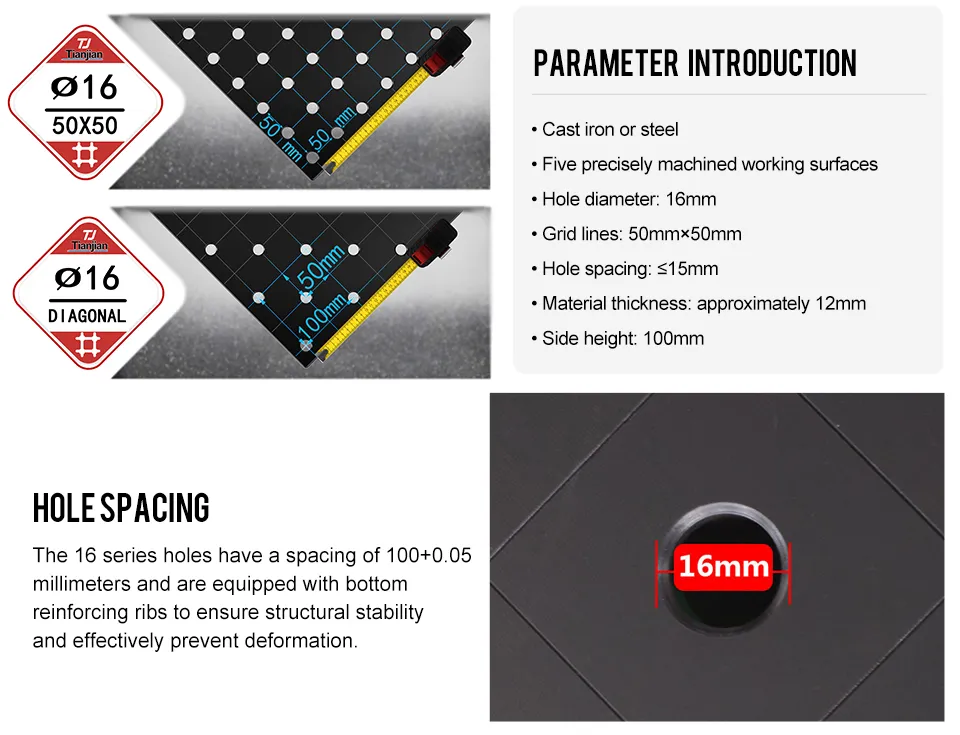 3D Welding Table Details