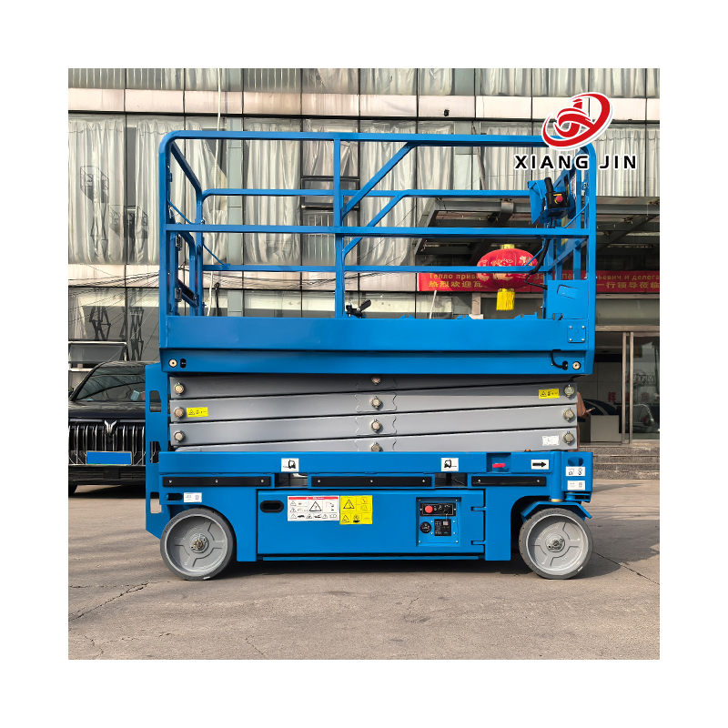 Scissor Lift Aerial Work Platform Remote Diagnostics Hydraulic Lifting Equipment