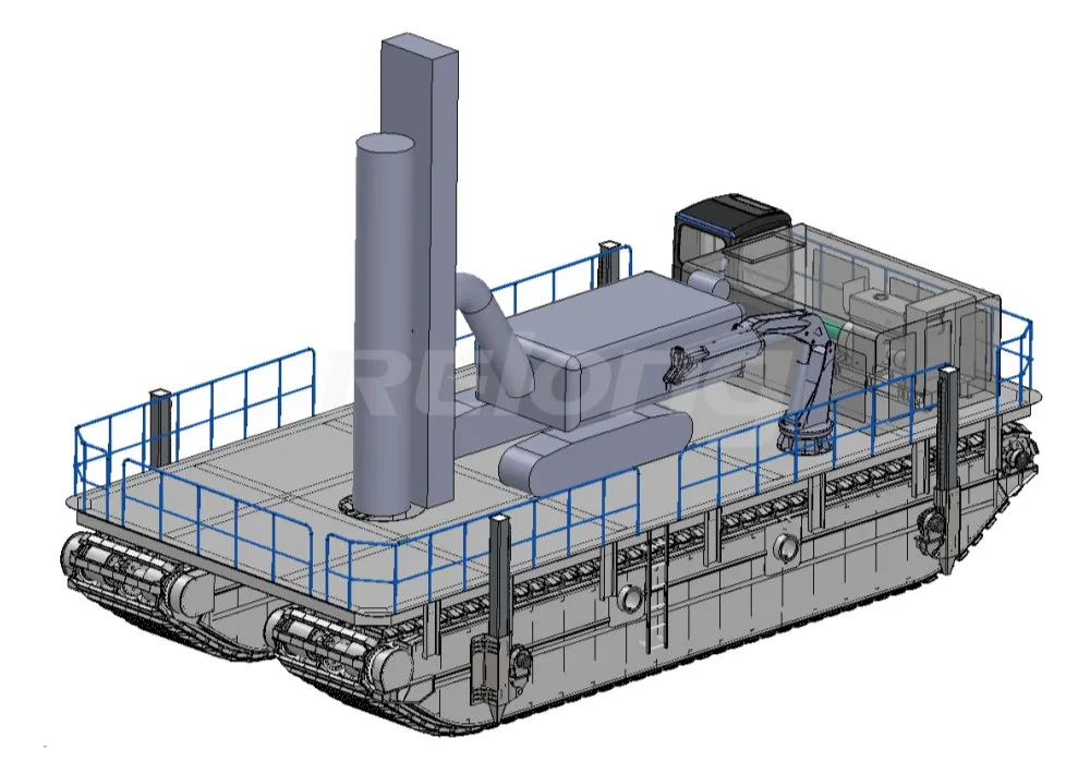 Amphibious Drilling Platform