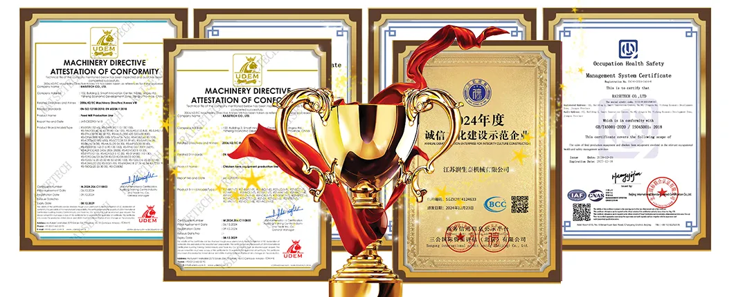 Certifications