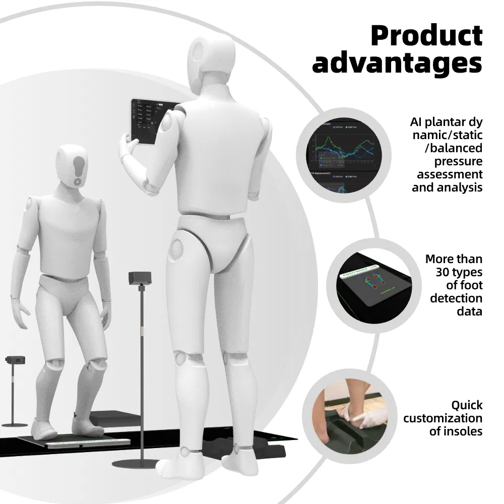 Foot Pressure Detection Postural Imbalance Pressure Distribution Diagnostic Platform