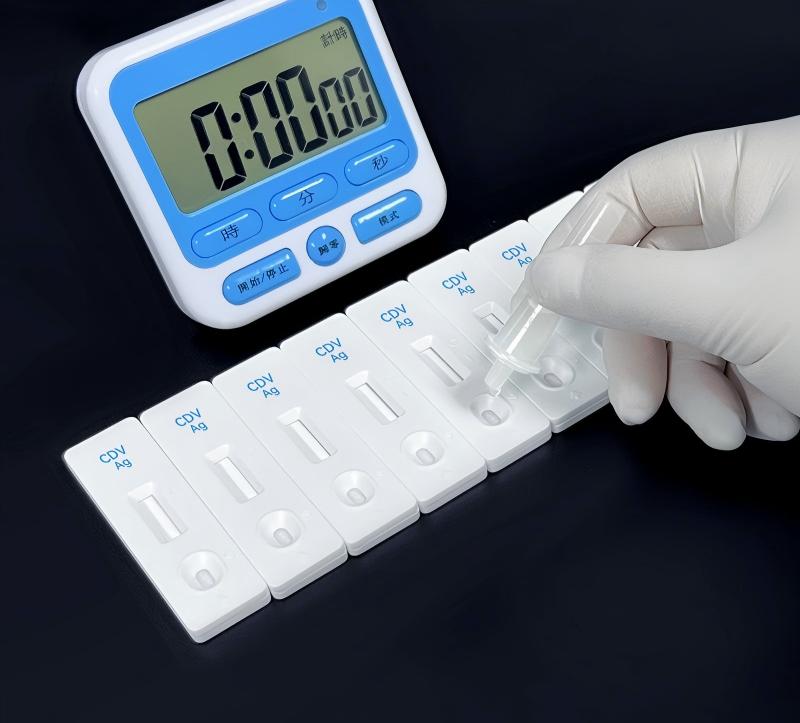 Veterinary Pet Infectious Disease Rapid Test Kit Dog Cat Virus Parasite Antigen Diagnostic Cassette CE Certified 2-Year Shelf