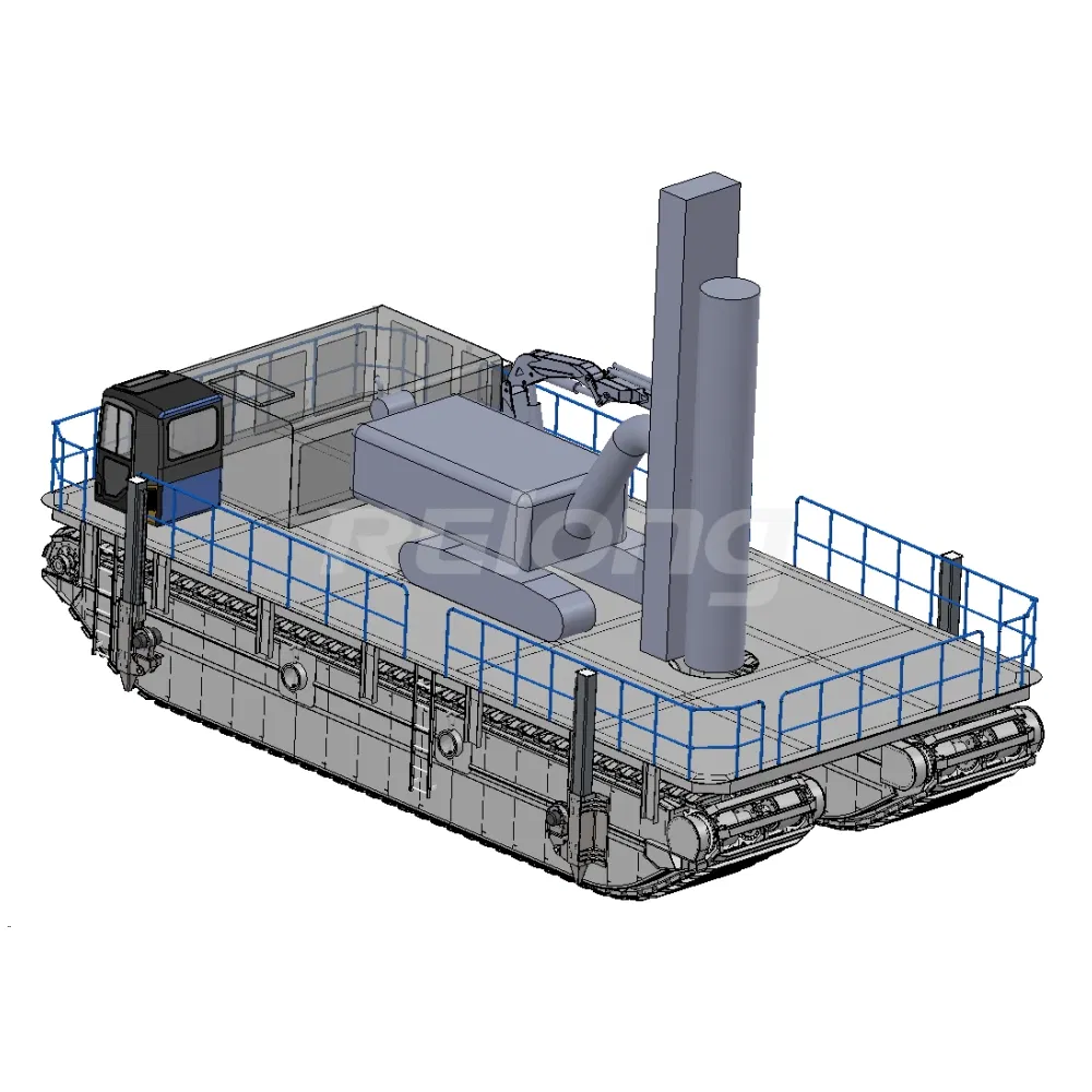 Low Friction High Precision Amphibious Drilling Platform Reliable Performance Amphibious Drilling Platform