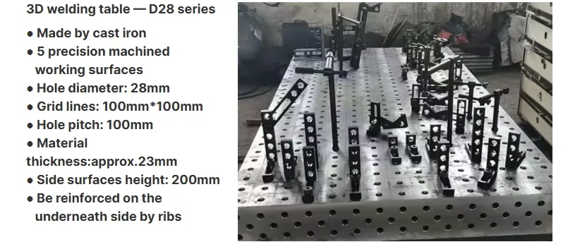 Specifications Table