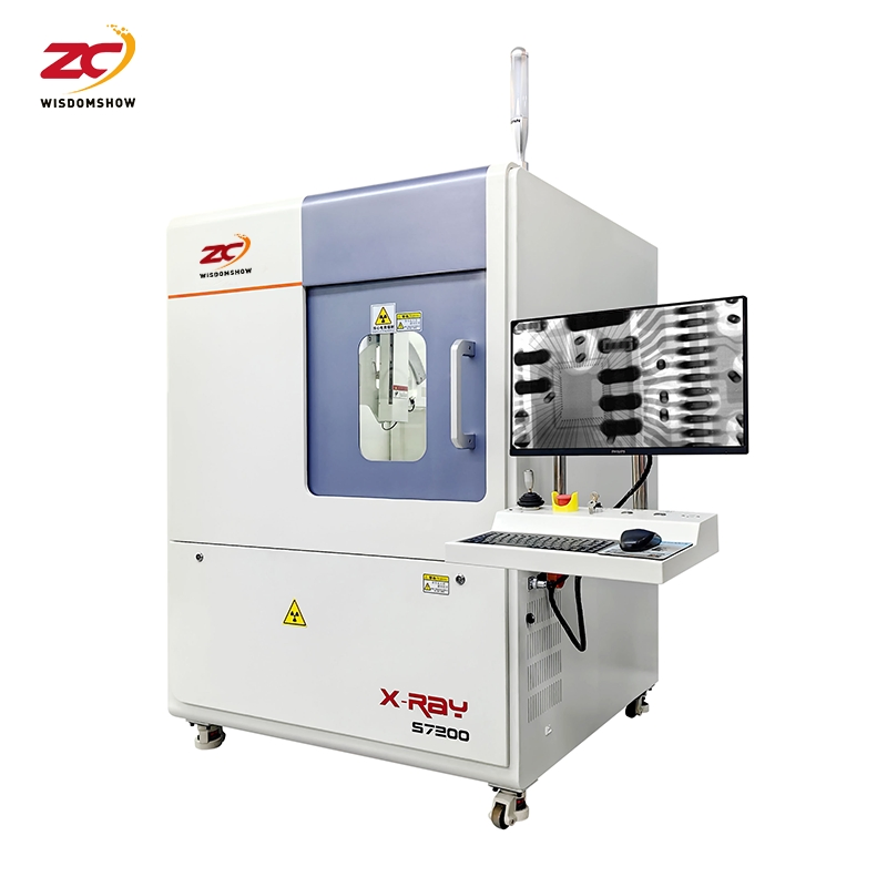 S-7200 Industrial Digital X Ray Inspection System Designed for SMT Assembly Analysis and Internal PCB Defect Detection