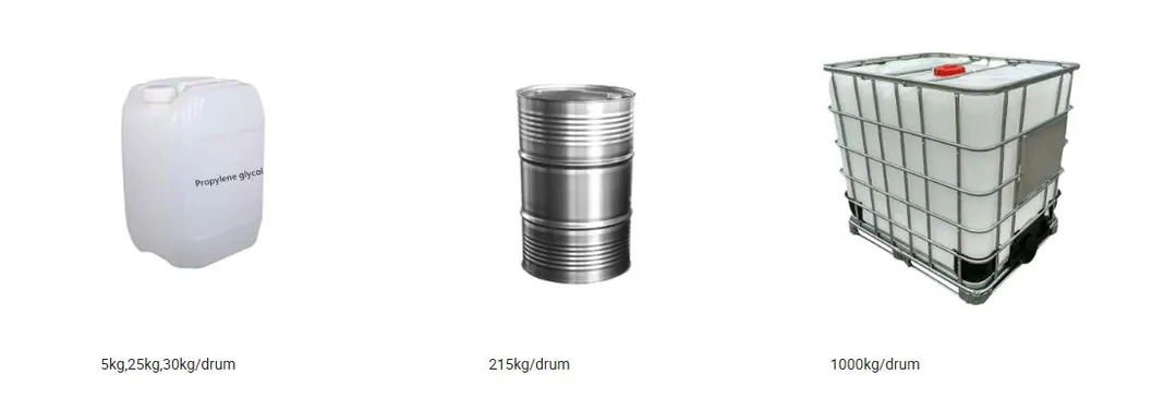 Propylene Glycol Storage Drums