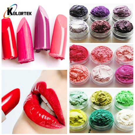 Cosmetic Grade Natural Pearl Mica Powder Colorants in Lipstick
