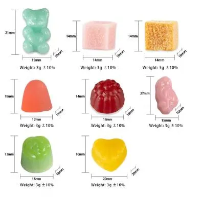 Customized Probiotic Gummy Shapes