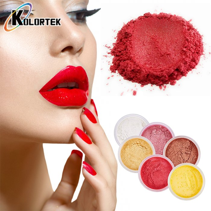 Natural Mica Powder Cosmetic Pearl Colorants in Lipstick