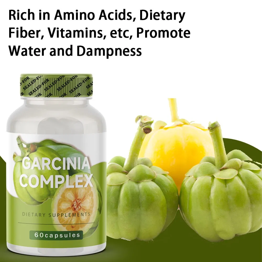 Garcinia Complex Capsules Dietary Supplements Contains Rich Dietary Fiber Amino Acids and Vitamins