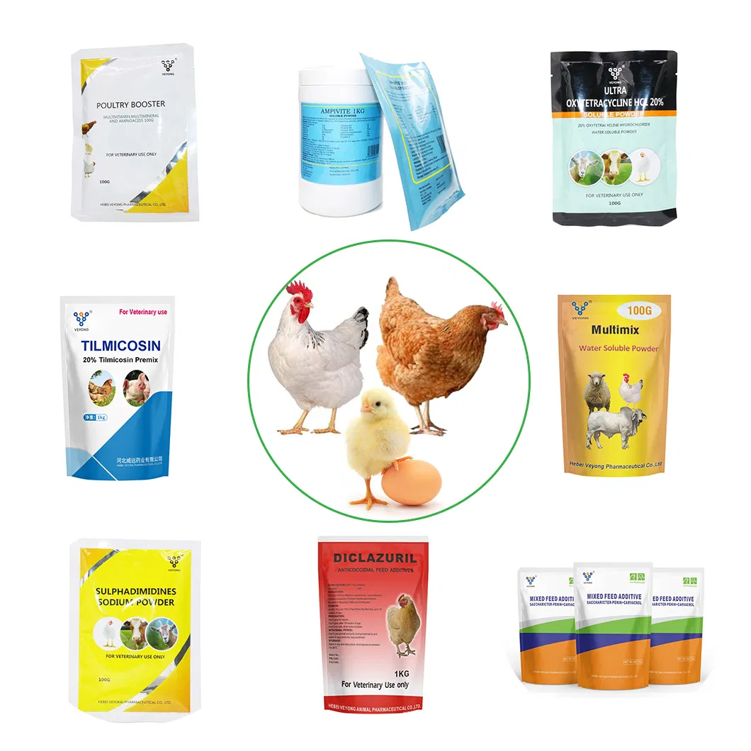 Pharmaceutical Veterinary Drug CAS 2058-46-0 Pure Oxytetracycline Hydrochloride Raw Powder