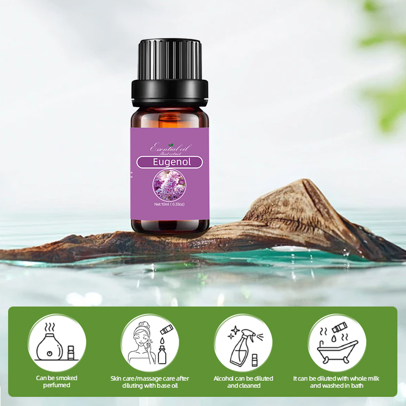 Essential Oil Manufacturers Supply Natural Plant Derived Eugenol Spice Oil
