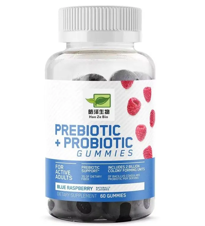 Wholesale Gummy for Childhood and Women Healthy Multivitamins Probiotic Gummy