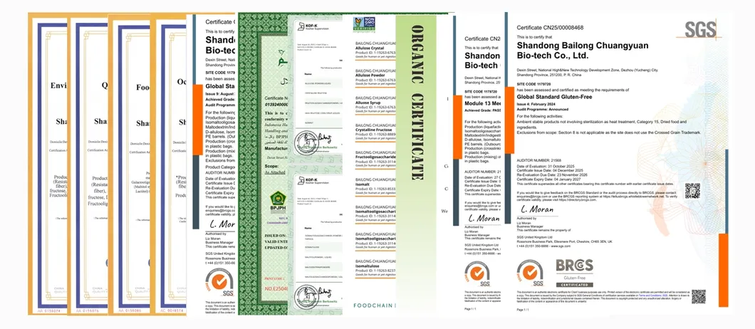 Certifications
