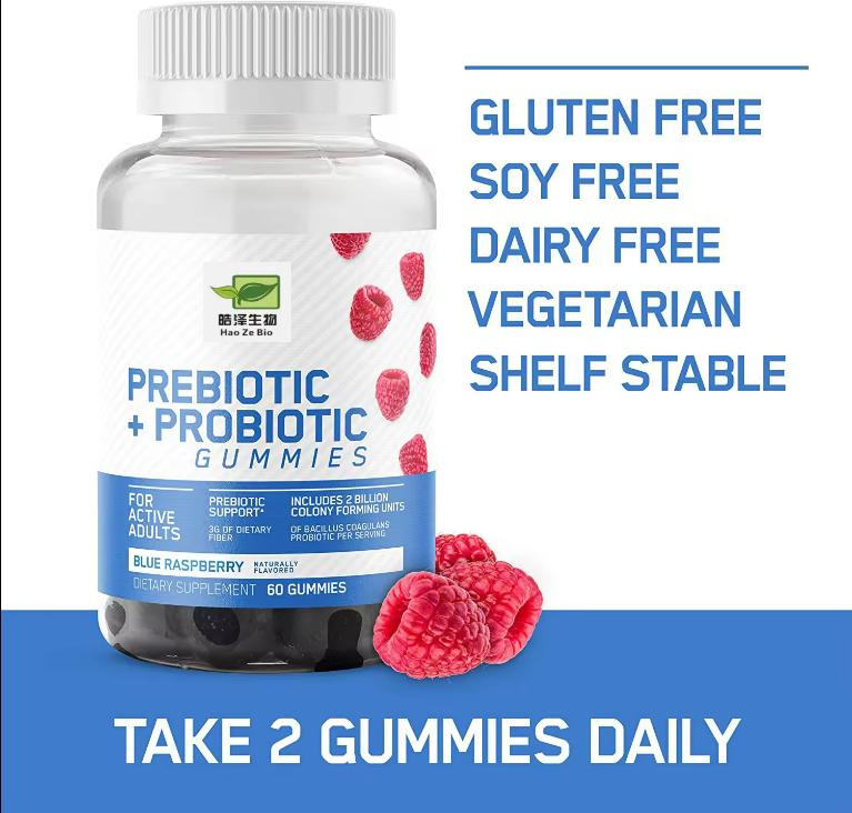 Wholesale Gummy for Childhood and Women Healthy Multivitamins Probiotic Gummy