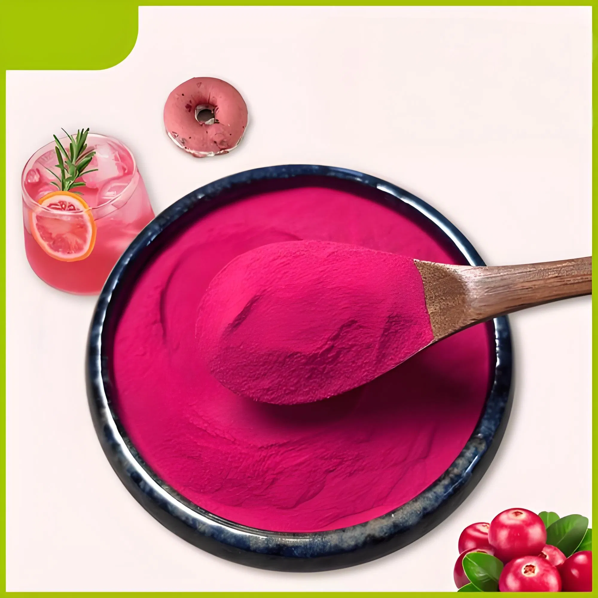 Baisfu Crangerry Powder Natural Colorants Meeting The High Demand of The USA