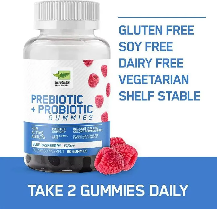 Wholesale Gummy for Childhood and Women Healthy Multivitamins Probiotic Gummy