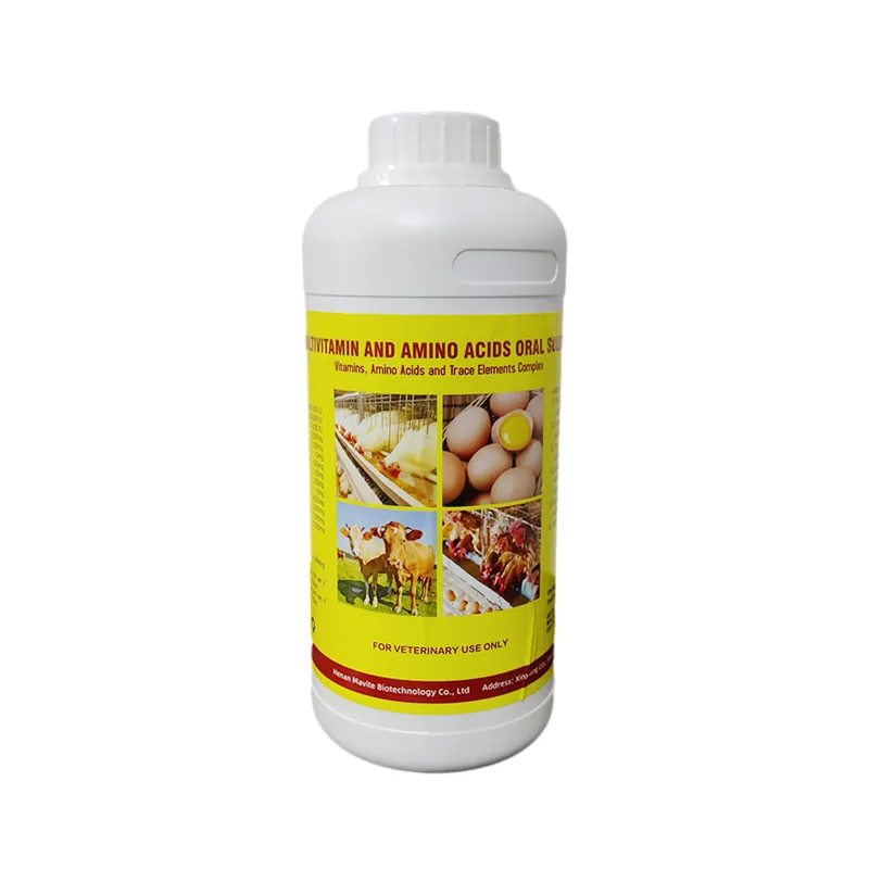 Poultry Multivitamin Oral Solution Amino Acid Treat Vitamin Deficiency