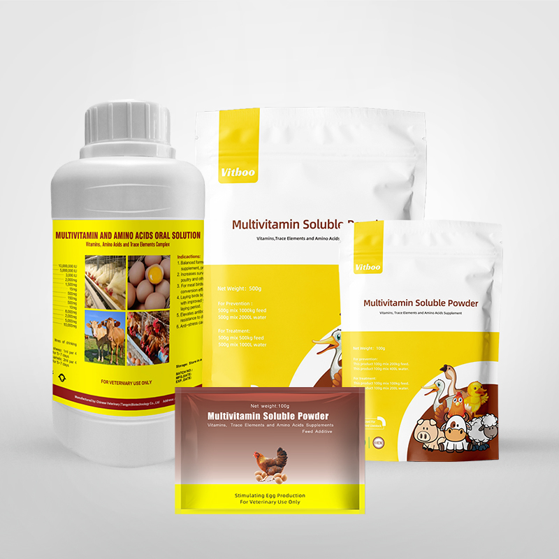 Multivitamin Oral Liquid Supply Vitamin and Amino Acids for Poultry Cattle