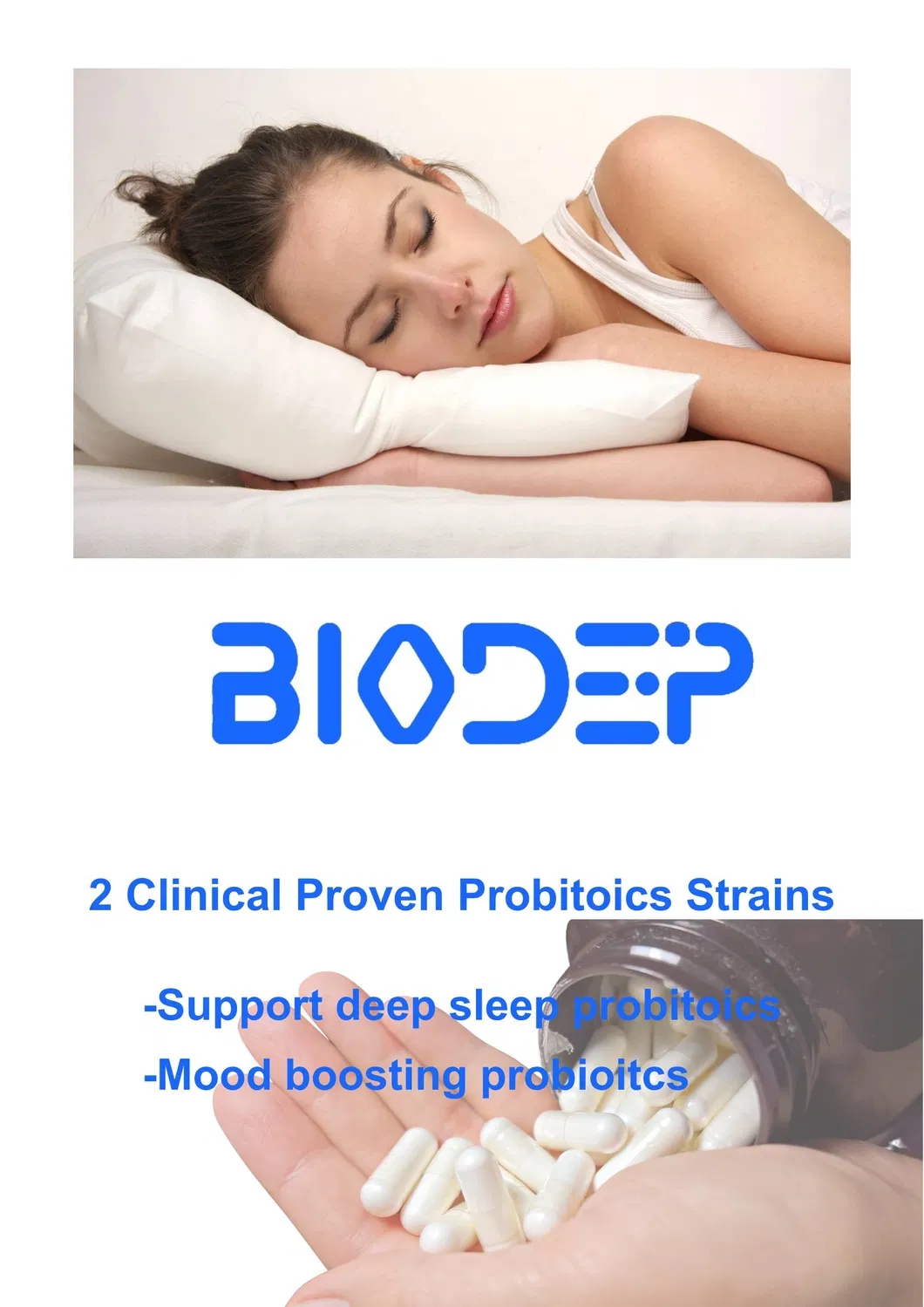 Popular Formulation High Quality Mood Probiotics Capsules