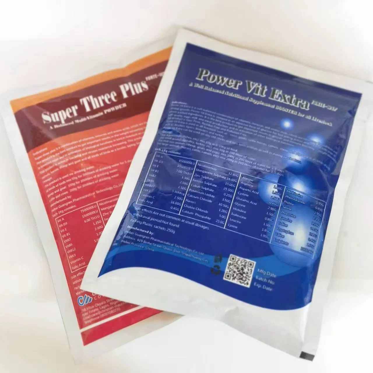 Vitamins, Minerals, Amino Acids Powder Nutrition Intensifiers Promote Growth Improve Immunity