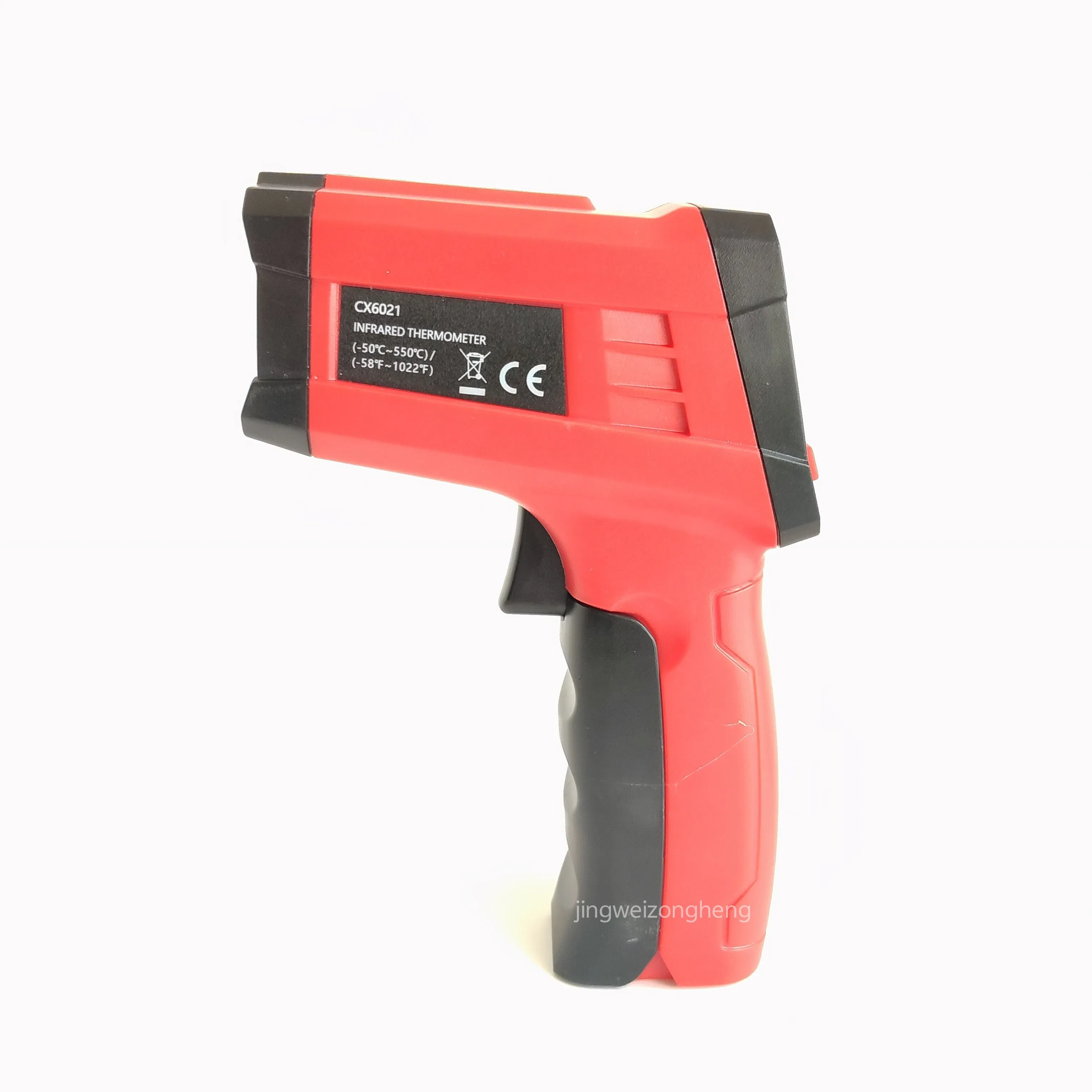 High Temperature Infrared Laser Thermometer with Adjustable Emissivity for Metal Processing &amp; Kilns