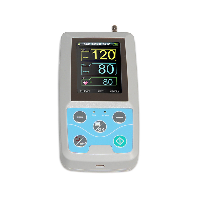2025 Bp-A05 جهاز قياس ضغط الدم الرقمي للذراع العلوي مع شاشة LCD كبيرة مضاءة محمولة