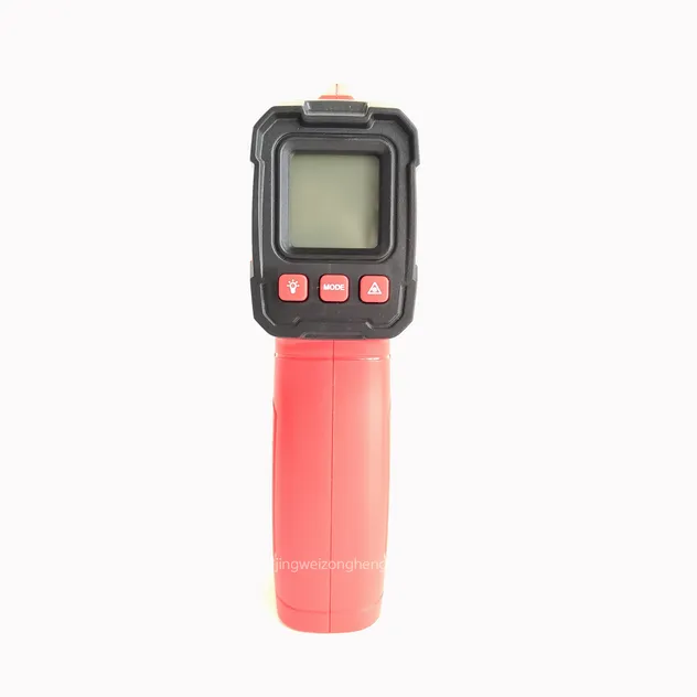 High Temperature Infrared Laser Thermometer with Adjustable Emissivity for Metal Processing & Kilns