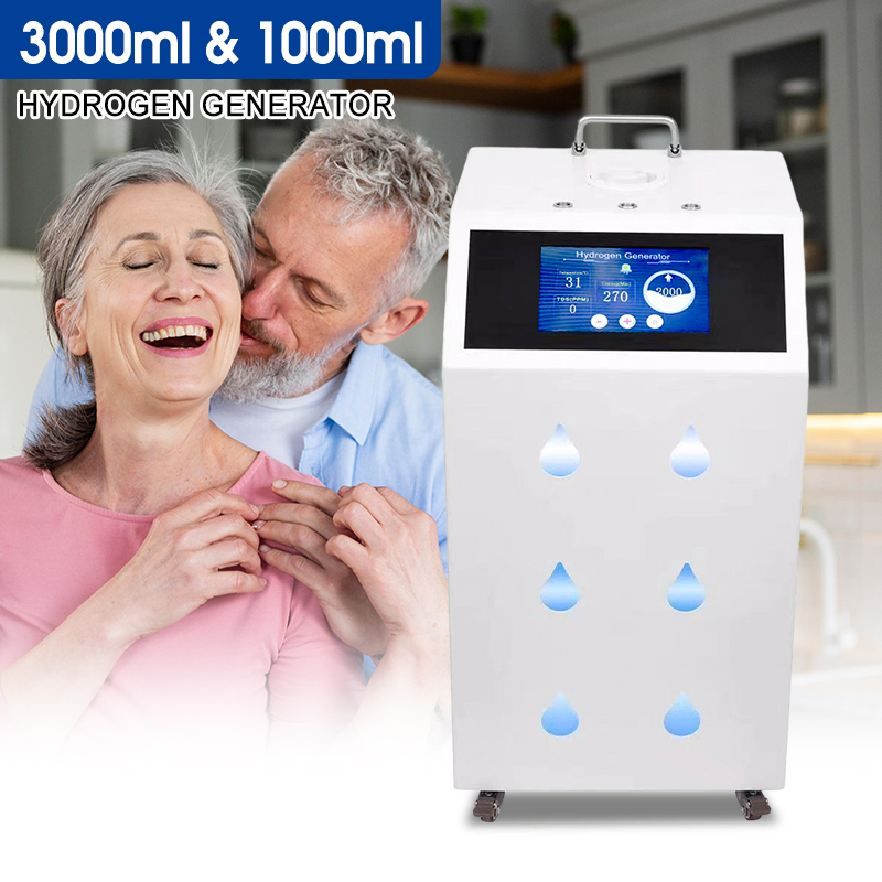 99.99% مولد هيدروجين عالي النقاء 2 في 1 جهاز استنشاق جزيئي 4200ml آلة الاستنشاق