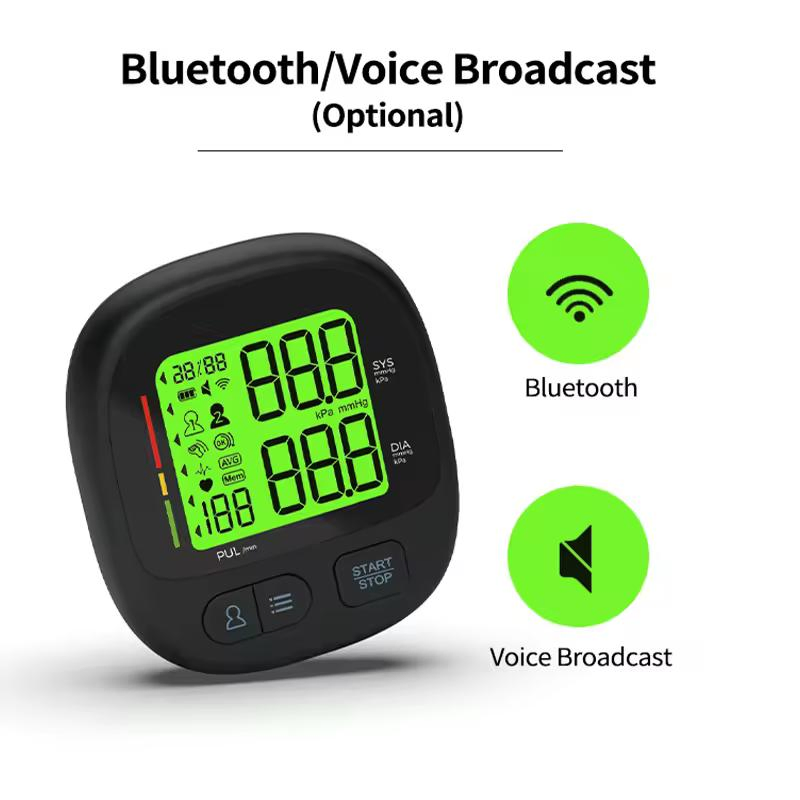 جهاز قياس ضغط الدم الرقمي الاحترافي للاستخدام المنزلي، مقياس ضغط الدم الذكي المعصمي