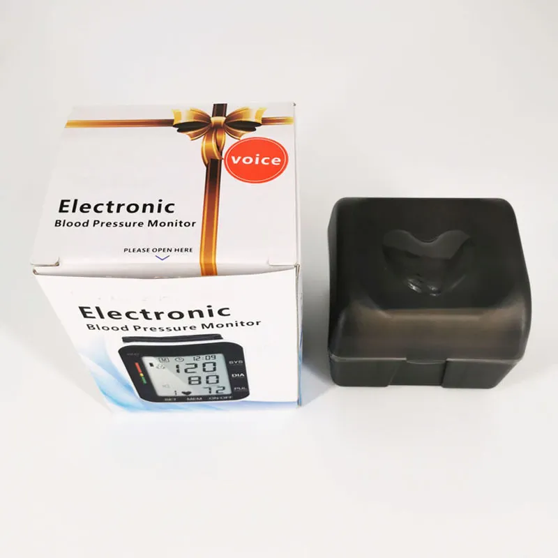 ساعة رقمية ذكية آلية على المعصم لمراقبة ضغط الدم