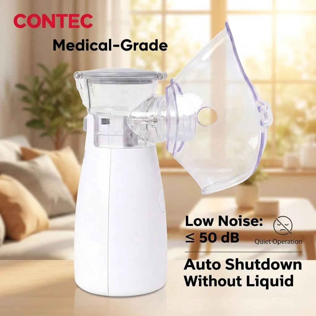 Portable Rechargeable Mesh Nebulizer Mini Handheld Inhaler Atomizer for Kids and Adults