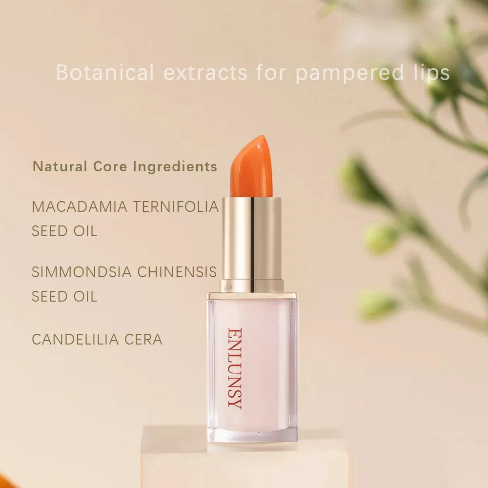 Private Label Warm Soft Glow Orange Lip Balm OEM ODM