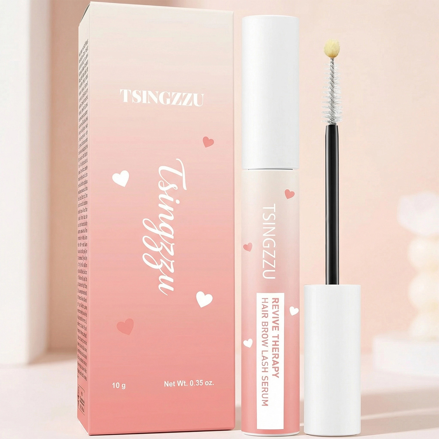 Concentrated Lash And Brow Serum Treatment Mascara For Brows And Lashes With Keratin Biotin Protein