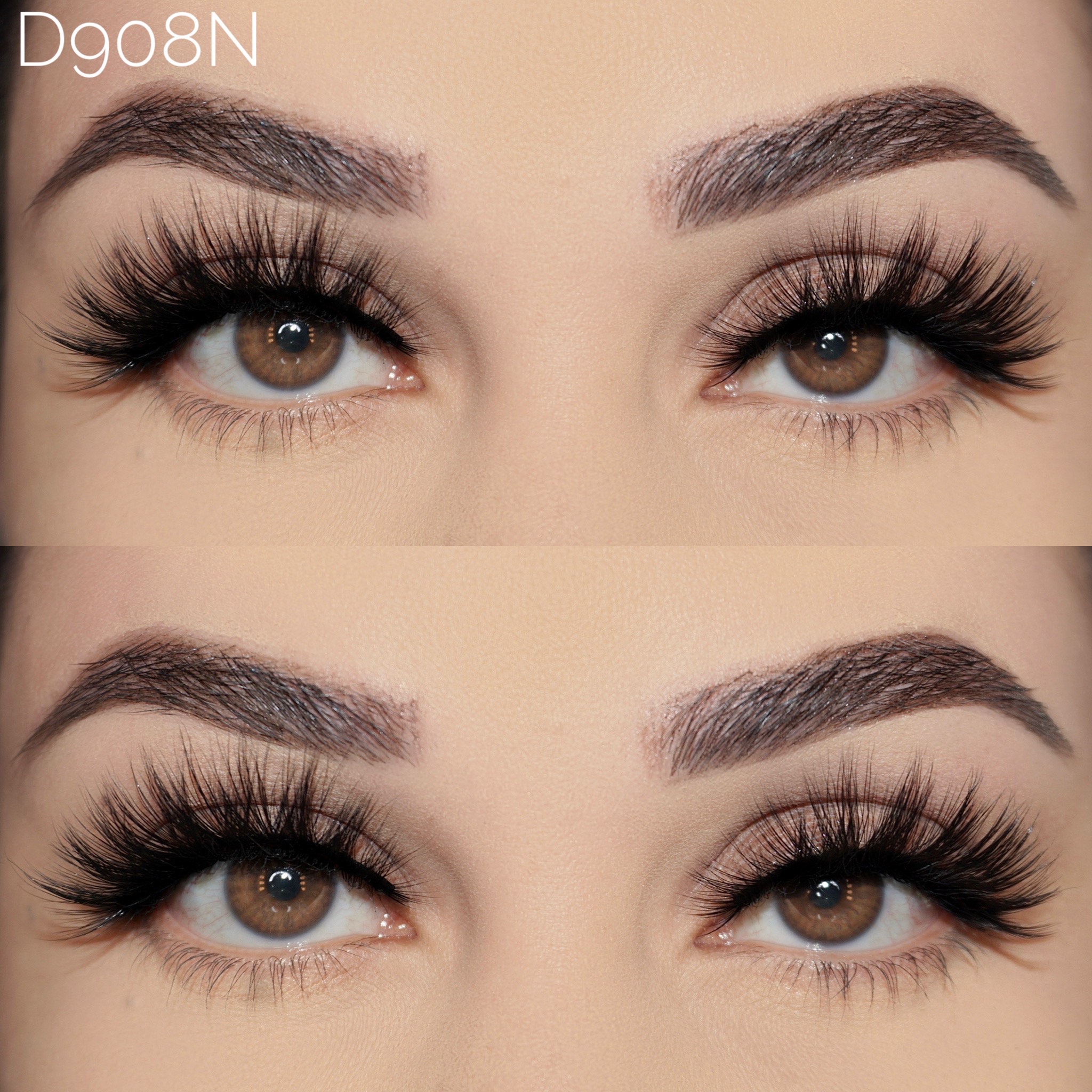 Wholesale 3D Natural Eyelashes Faux Mink Lashes Mink Lashes 15mm 20mm Eyelash Vendor