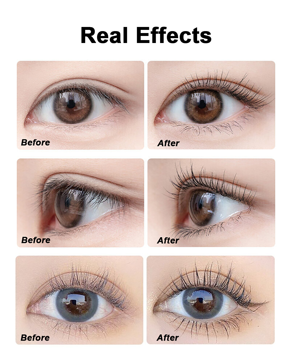 Wholesale Quick Dry Eyelash Makeup Vegan Mascara Waterproof Long Lasting Lengthening Curling Private Label 4D Silk Fiber Mascara