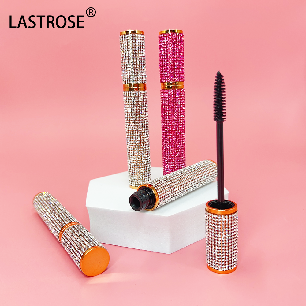Private Label Vegan Thick Volumizing Lengthening Mascara 3D Silk Fiber Waterproof Mascara