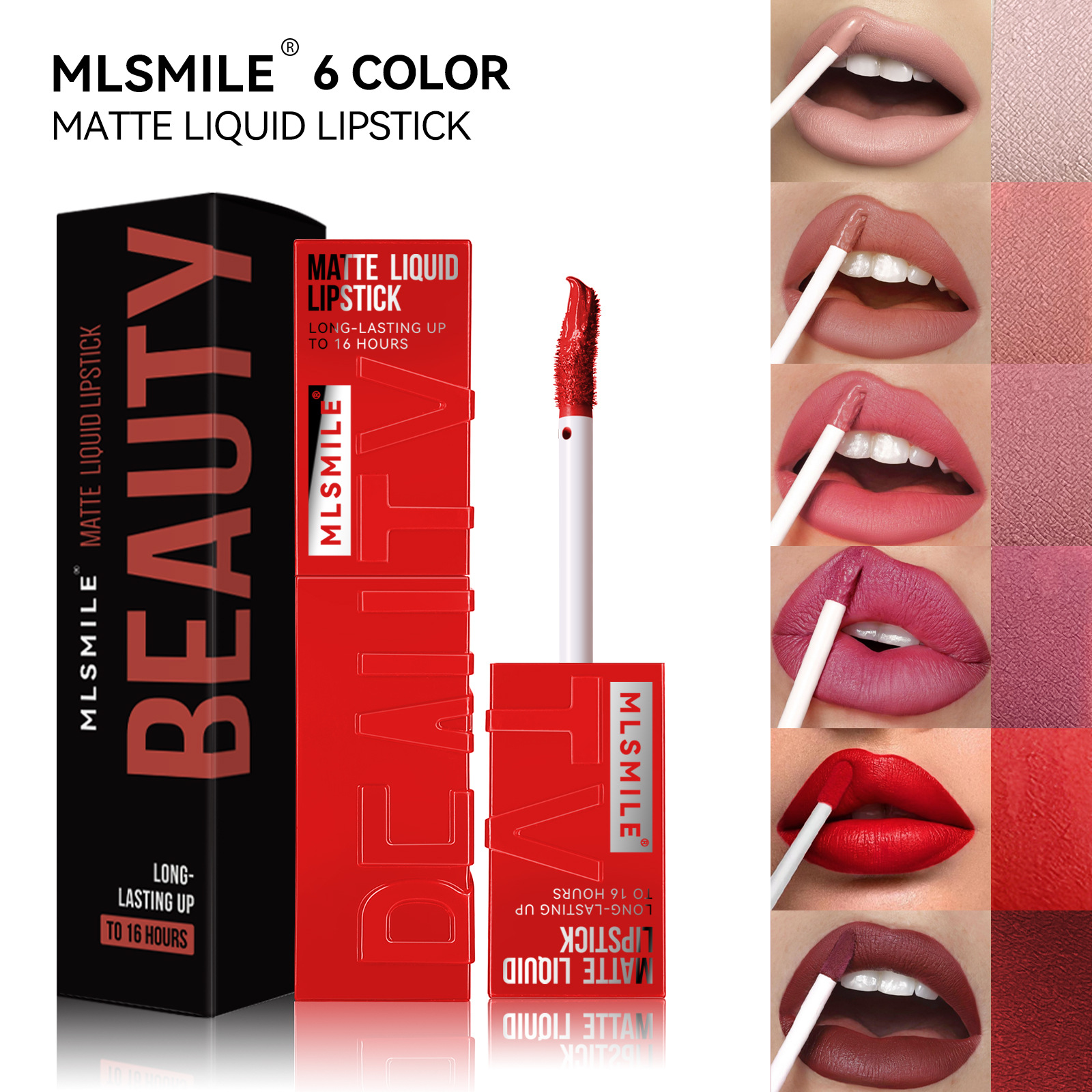 OEM Long-Lasting Non-Fading Lip Tint Mineral-Infused Non-Stick Cup Lip Glaze Matte Liquid Lipstick