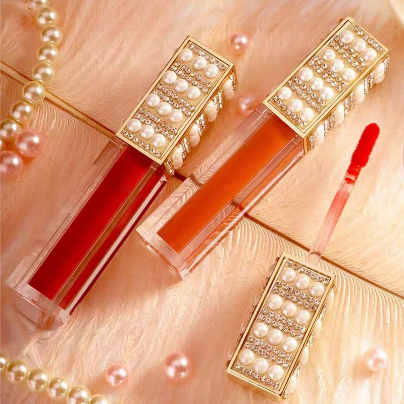 Cheap Mineral Pearl Vegan Liquid Lipstick Long Lasting Non Stick Hydrating Moisturizing Waterproof Matte Lip Gloss Private Label