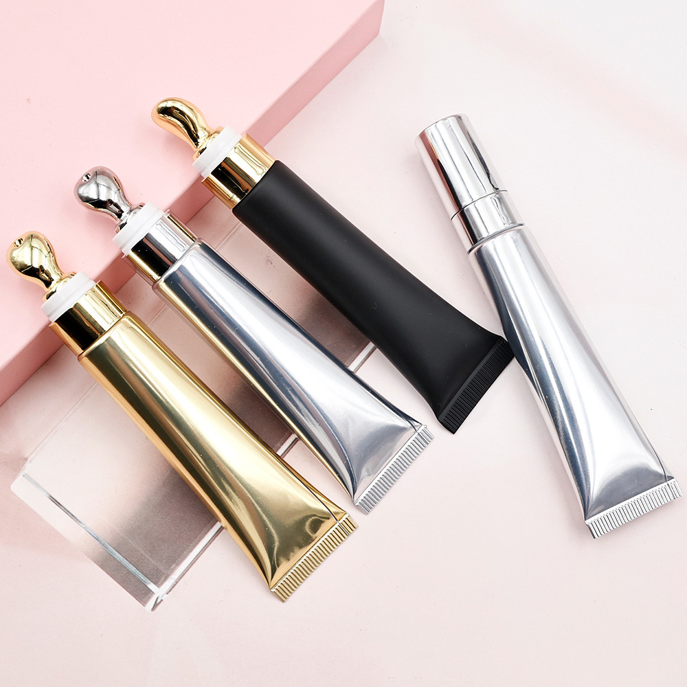 Vitamin E Lip Gloss Long-Lasting Hydrating Moisturizing Lip Enhancer and Plumper Squeeze Tube with Glossy Finish