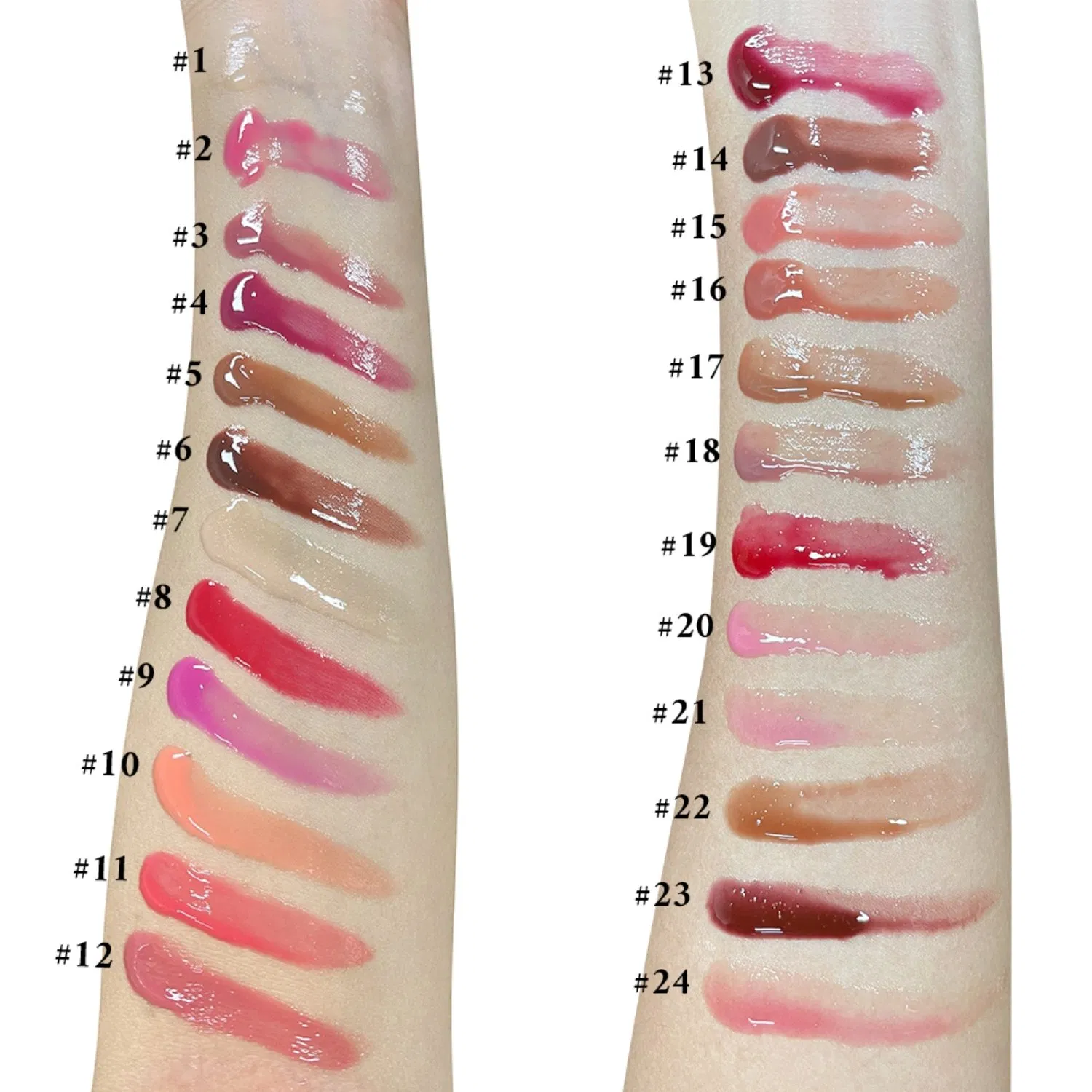 Cruelty-Free Custom Logo Glossy Lip Glaze Private Label Moisturizing Lip Gloss Create Your Own Vegan Lipgloss Tinted Lip Balm