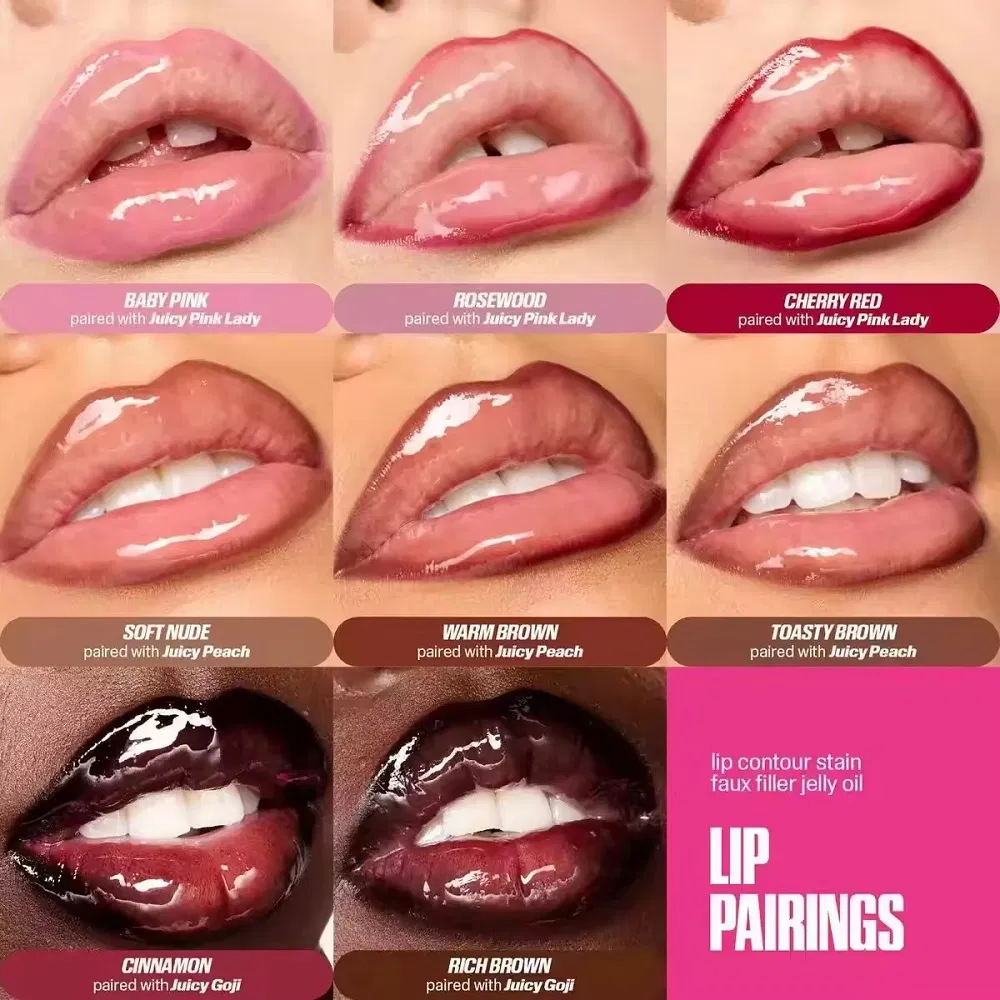 Lip Contour Stain for Your Lip Makeup for 12 Hours Wear Private Label Kiss-Proof Long Lasting Stain Lipliner
