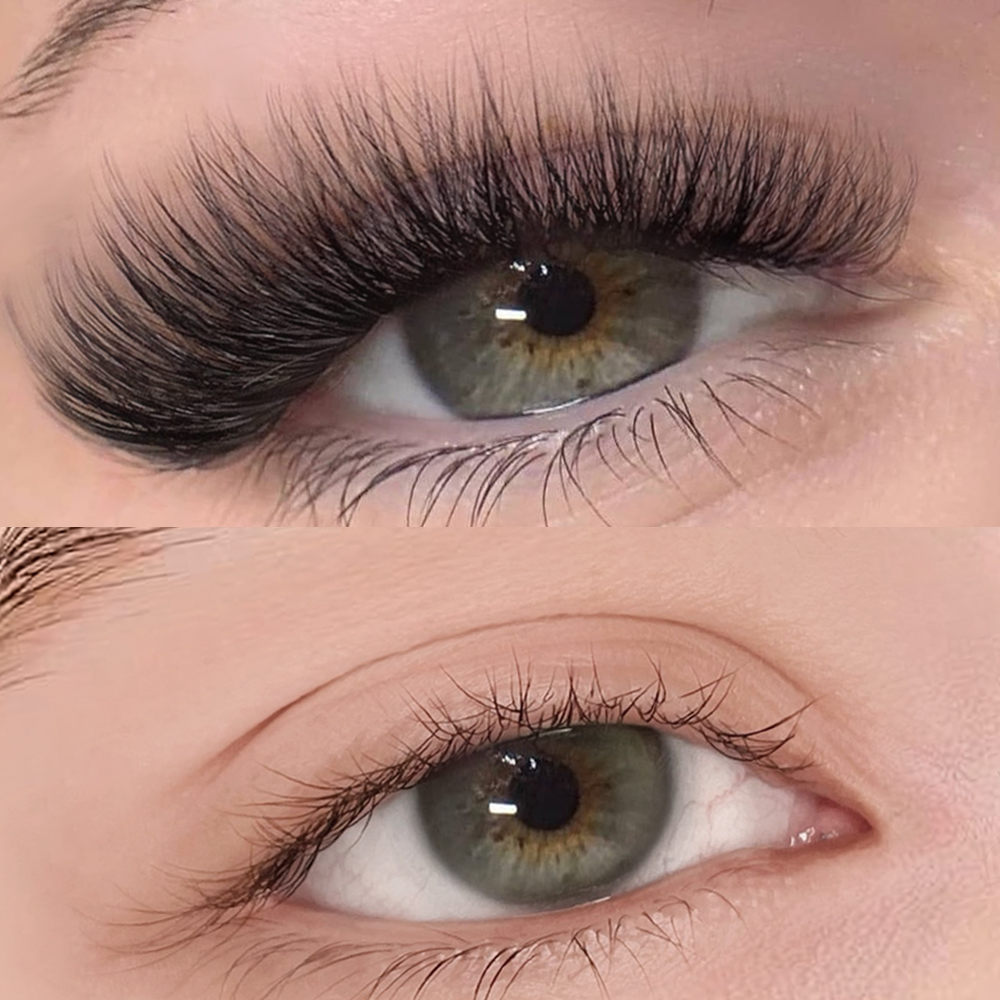High Quality Cashmere Mink Eyelash Extensions Easy Fan Russian Volume Eyelashes Matte Black Lashes Velvet Cils Individual