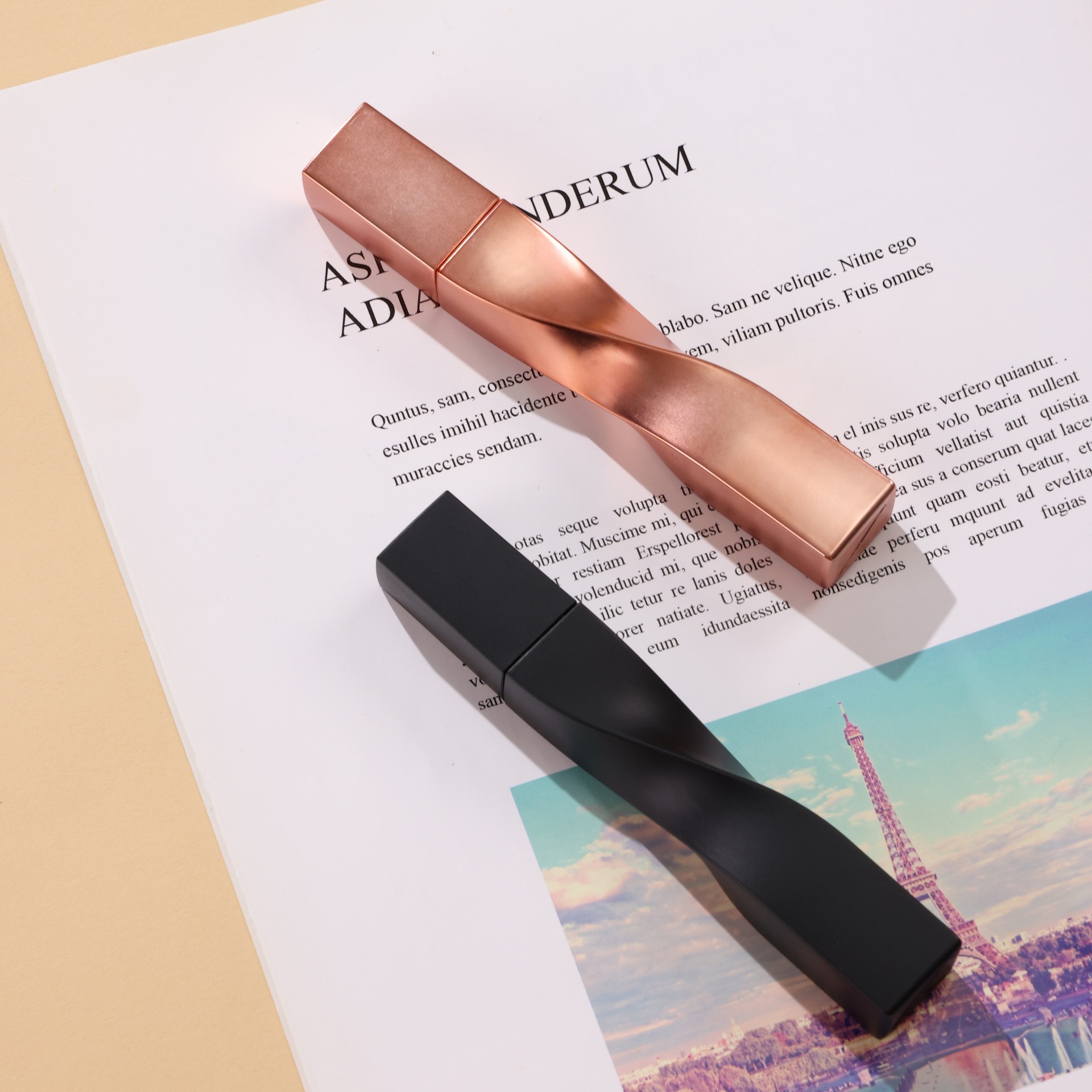 Cross-Border New Product Smudge-Proof 4D Silicone Brush Head, Volumizing, Curling Lengthening Mascara, Makeup Wholesale, No Logo