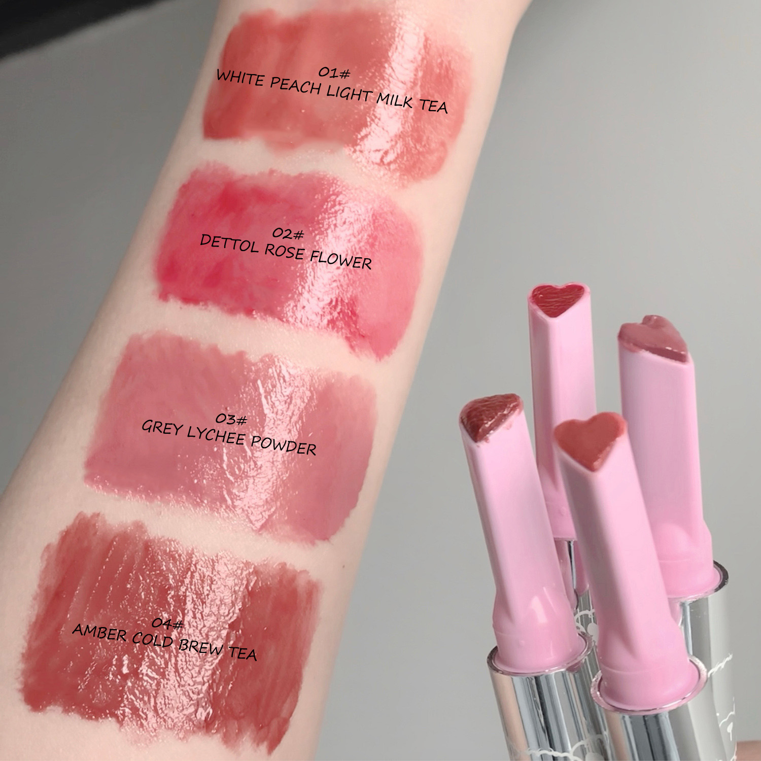 Private Label High Glossy Lipstick Moisturizing and Waterproof Long-lasting Creamy Mineral Pigment Vegetarian Wholesale
