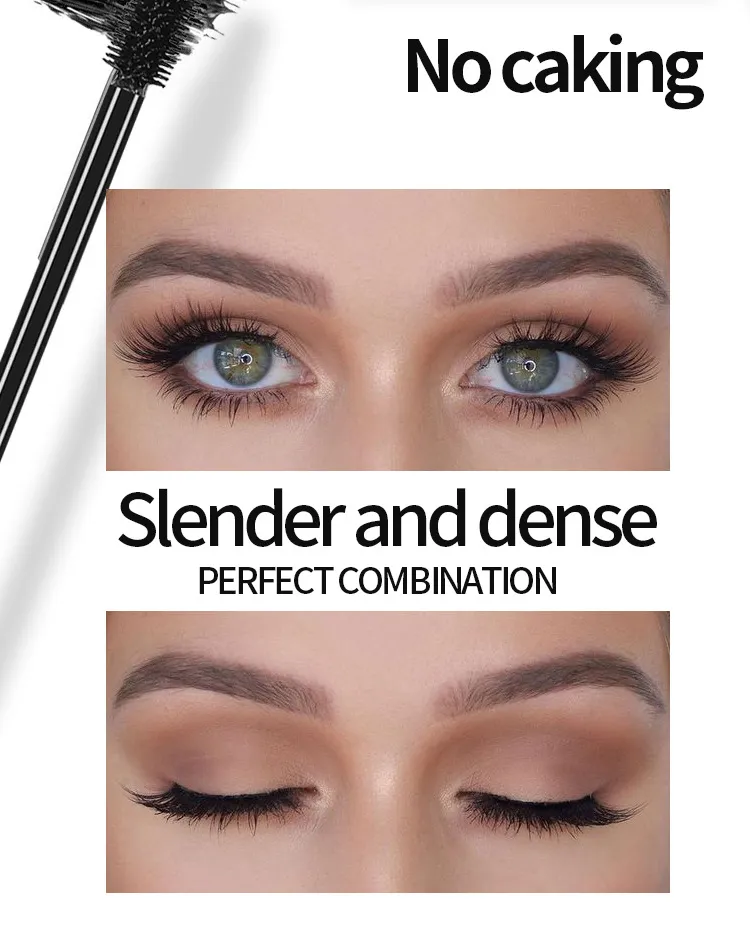 Red Leopard Liquid Mascara Eyeliner Long-Lasting Thick and Slim Natural Curly Cross Border Makeup Set