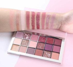 Private Label Makeup Custom Nude High Pigment Eyeshadow Palette Long Lasting 100% Vegan and Cruelty of Free Eyeshadow Palette