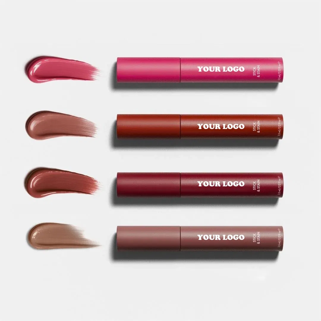 Private Label Waterproof Peel off Lip Stain Tattoo Lip Liner Stain High Pigmentation Matte Long Lasting Non-Fading